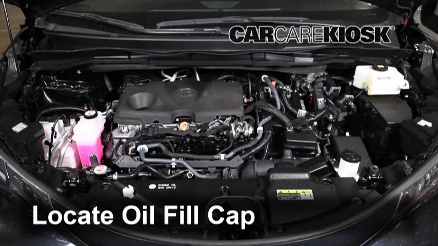 2022 Toyota Sienna LE 2.5L 4 Cyl. Oil